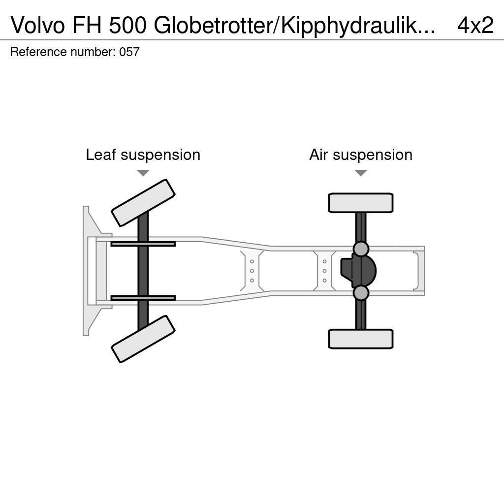 Volvo FH 500 Globetrotter/Kipphydraulik/Euro 6 Trækkere