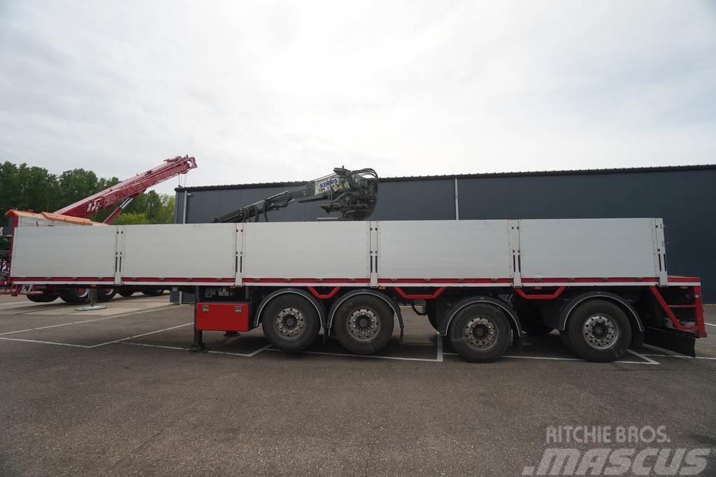 Kennis 4 AXLE STONE TRANSPORT TRAILER WITH KENNIS 11000-R Andre Semi-trailere