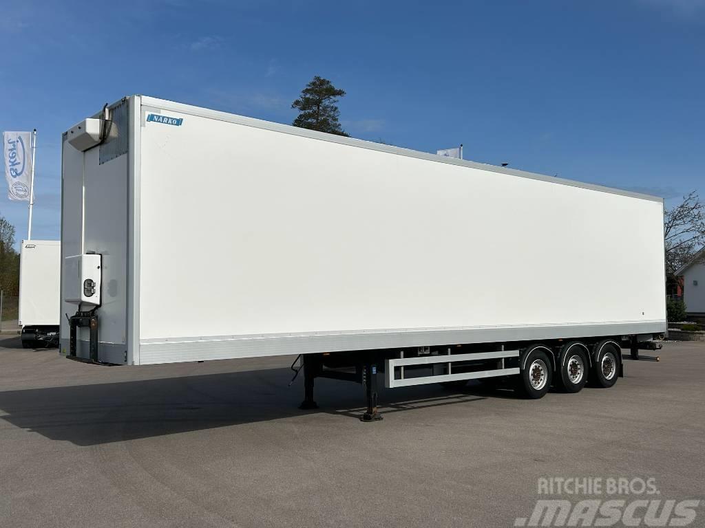 Närko Skåp trailer, YDC 553 Semi-trailer med fast kasse
