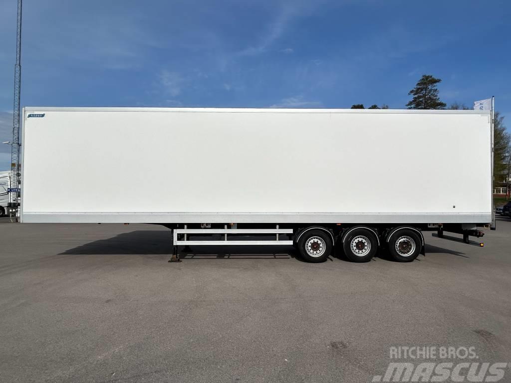 Närko Skåp trailer, YDC 553 Semi-trailer med fast kasse