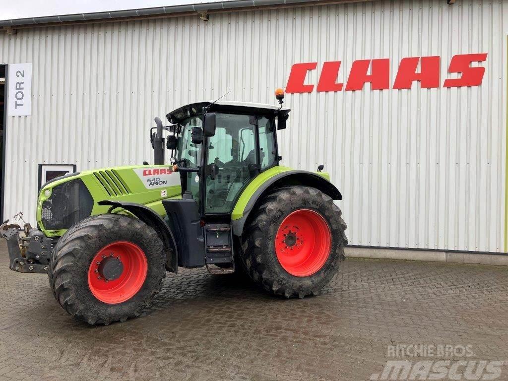 CLAAS ARION 640 HEXASHIFT Traktorer