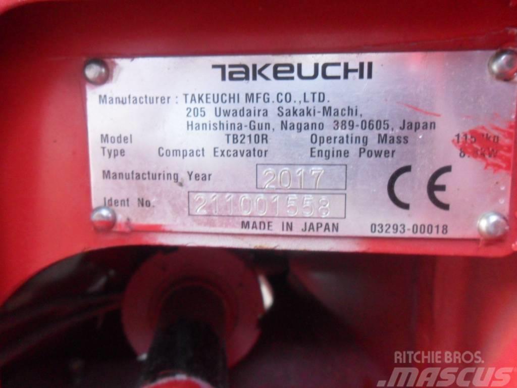 Takeuchi TB210R Minigravemaskiner