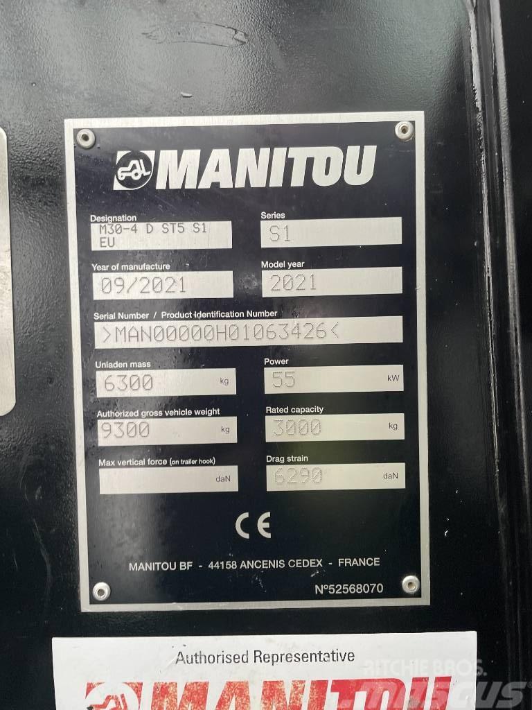Manitou M 30.4 M30-4 Terrængående gaffeltruck