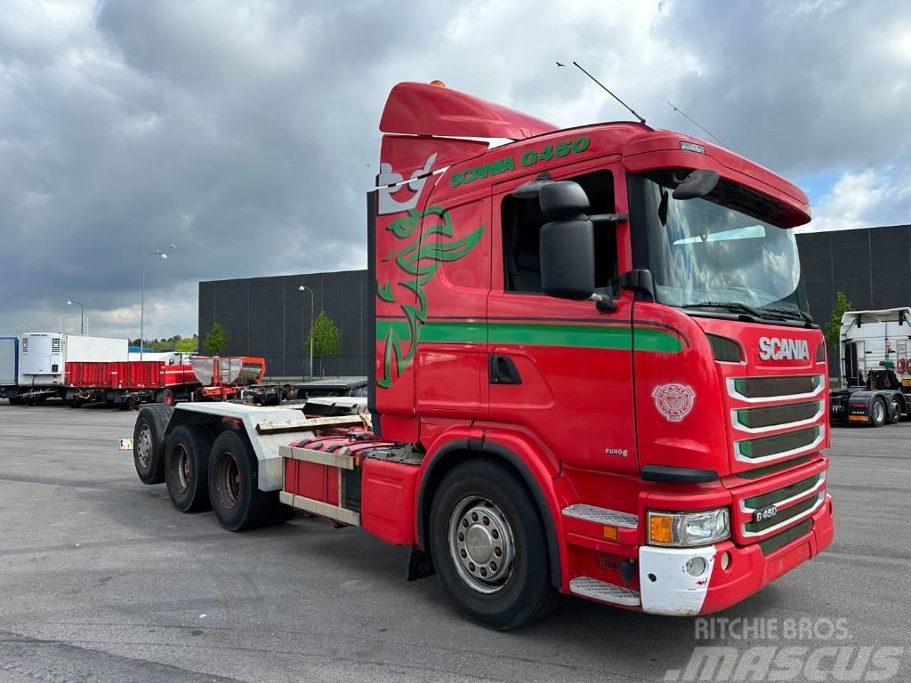 Scania G450 LB 8x4*4 HNB Euro 6 / Chassis / Fahrgestell Chassis