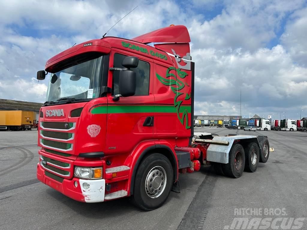 Scania G450 LB 8x4*4 HNB Euro 6 / Chassis / Fahrgestell Chassis