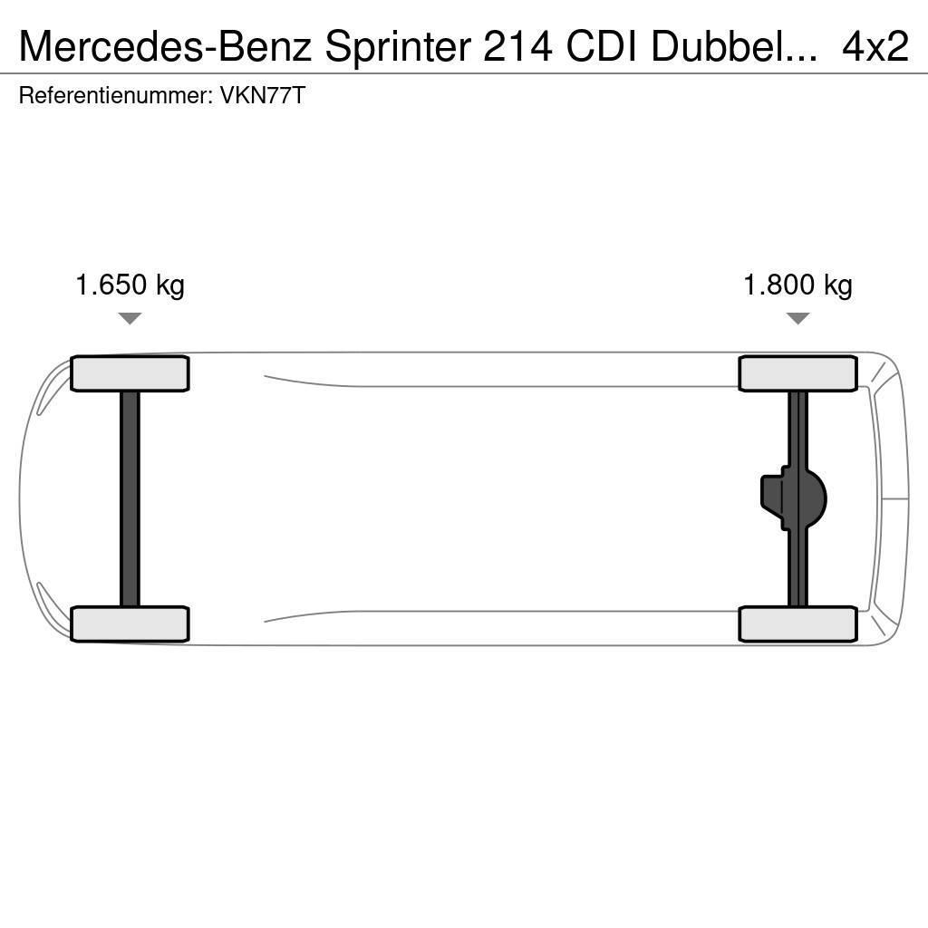 Mercedes-Benz Sprinter 214 CDI Dubbel cabine, Airco!!157dkm!!6P! Varebiler