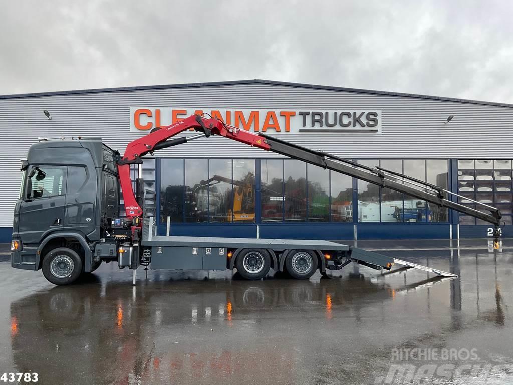 Scania R 650 Euro 6 V8 Retarder HMF 26 Tonmeter laadkraan Kraner til alt terræn