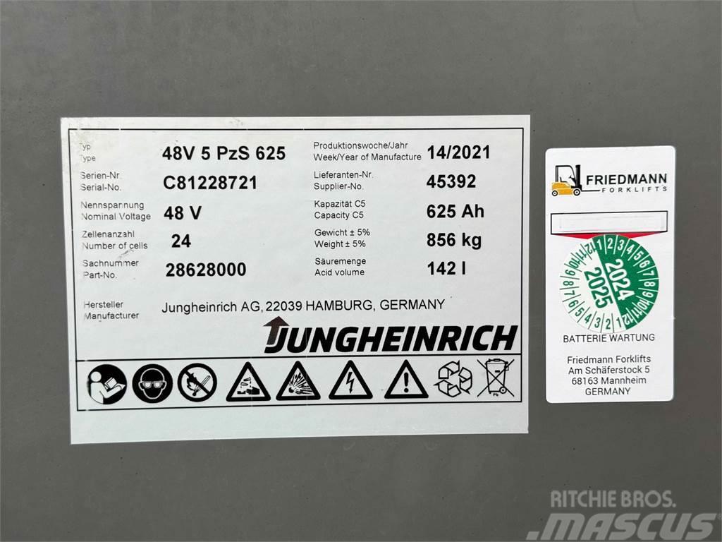 Jungheinrich EFG 218k- 6.5M HUB - BATTERIE 86% - ZINKENV.- VOLL Minigravemaskiner