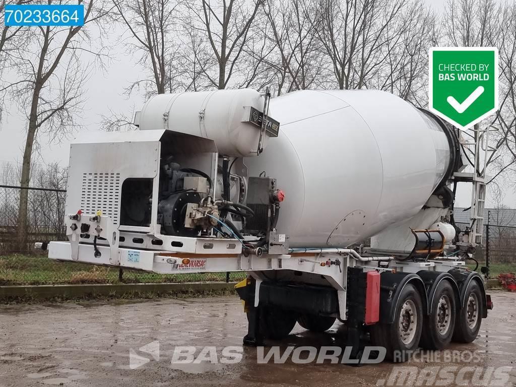  Zappmix NEV3T 12m3 Liftachse TÜV 01-25 Concrete Hy Andre Semi-trailere