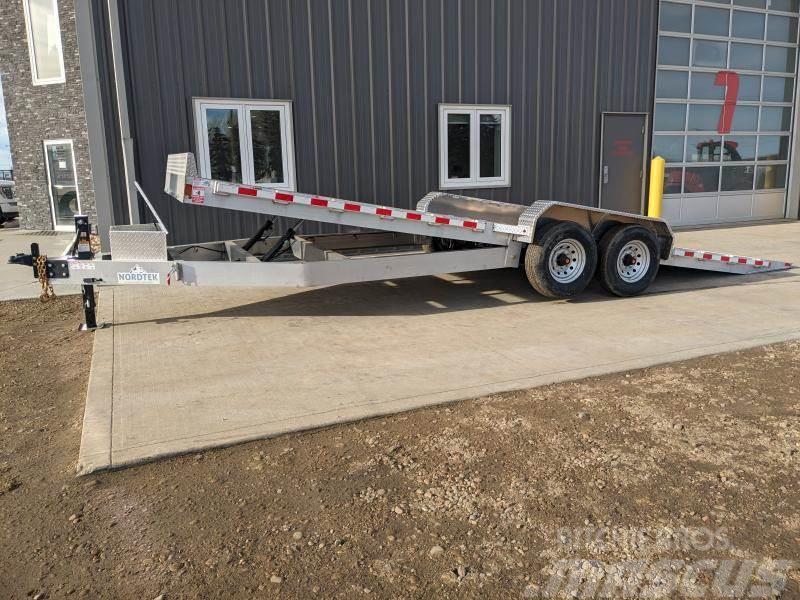  82 x 24' Aluminum Hydraulic Tilt Deck Trailer 82 x Anhænger til Autotransport