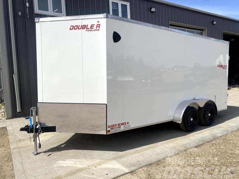 Double A Trailers 7' x 16' Cargo Enclosed Trailer Double A Trailers  Fast kasse