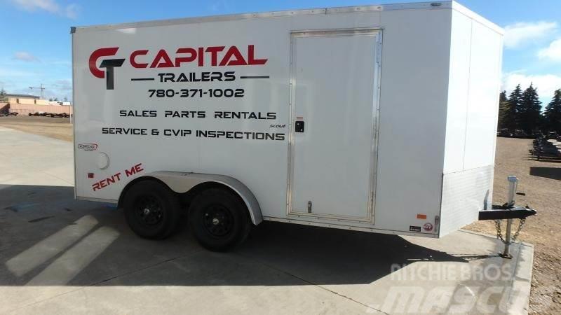  RENTAL 7FTx14FT Enclosed Cargo Trailer(7000LBGVW)  Fast kasse