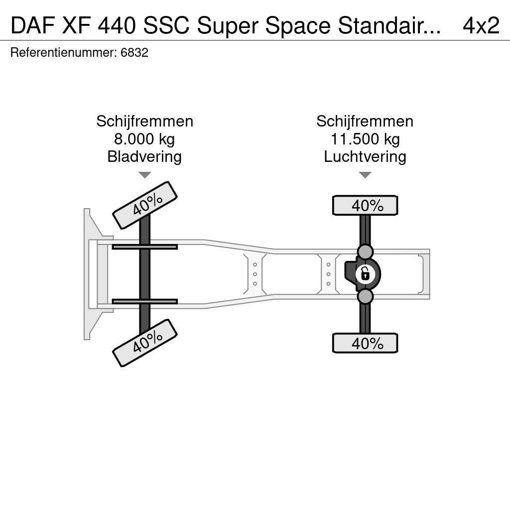 DAF XF 440 SSC Super Space Standairco Alcoa NL Truck Trækkere