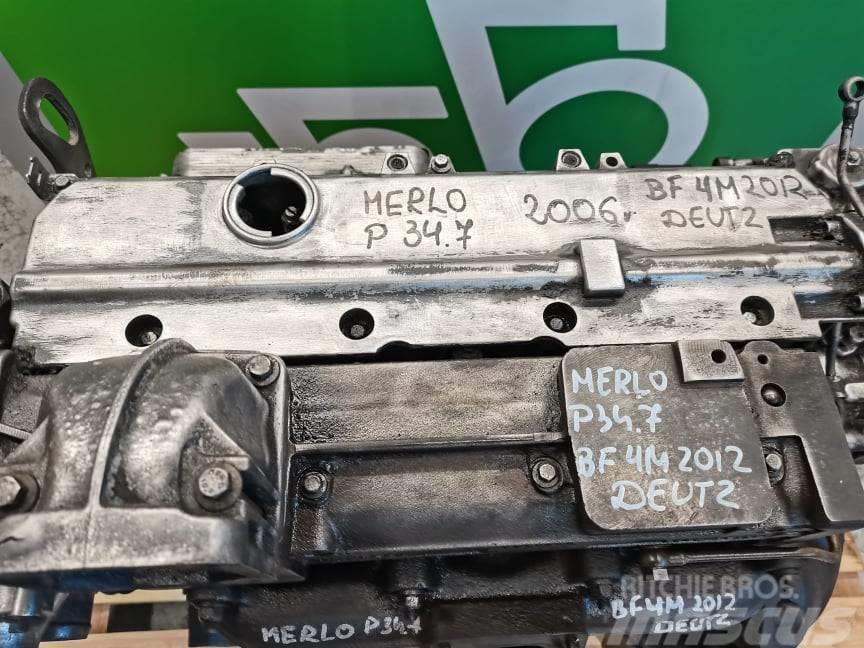 Merlo P 34.7 {Deutz BF4M 2012} crankshaft Motorer
