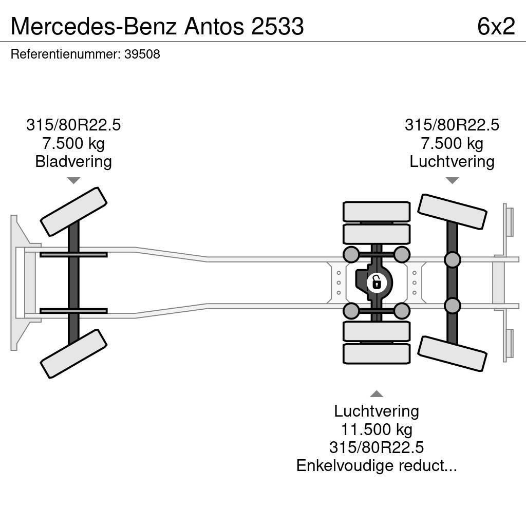Mercedes-Benz Antos 2533 Renovationslastbiler