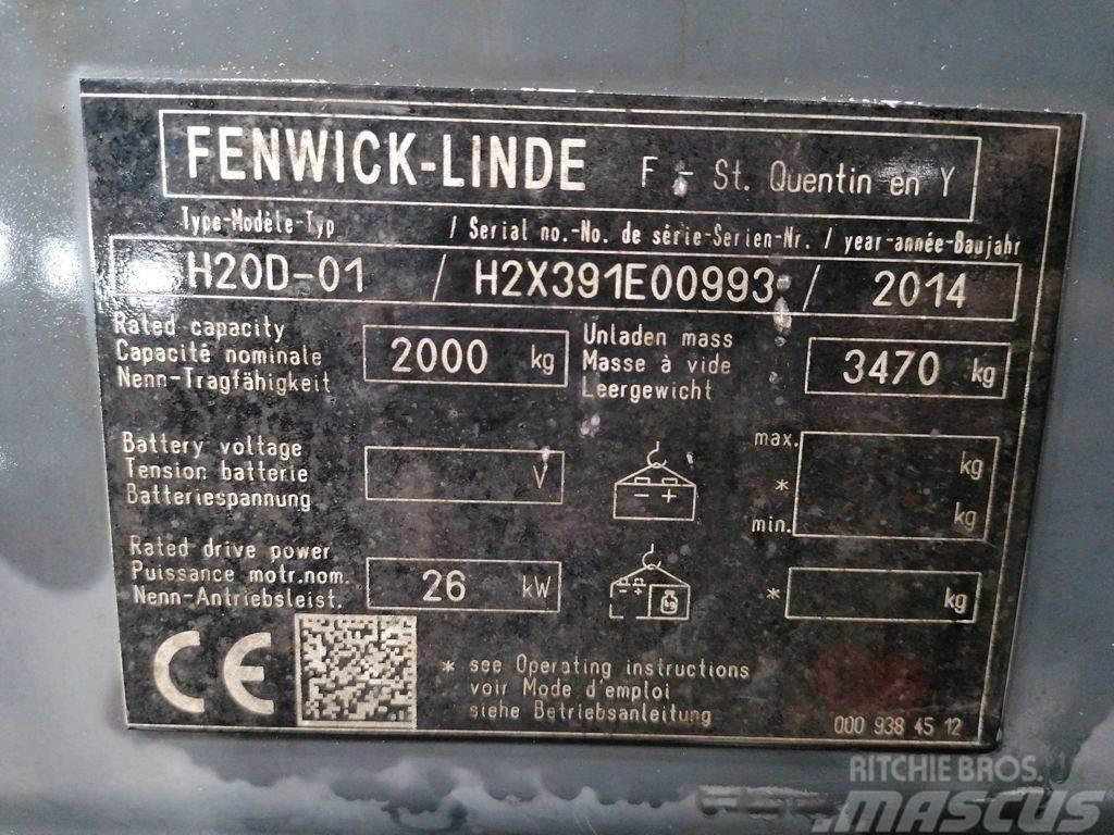 Linde H20D-01 Diesel gaffeltrucks