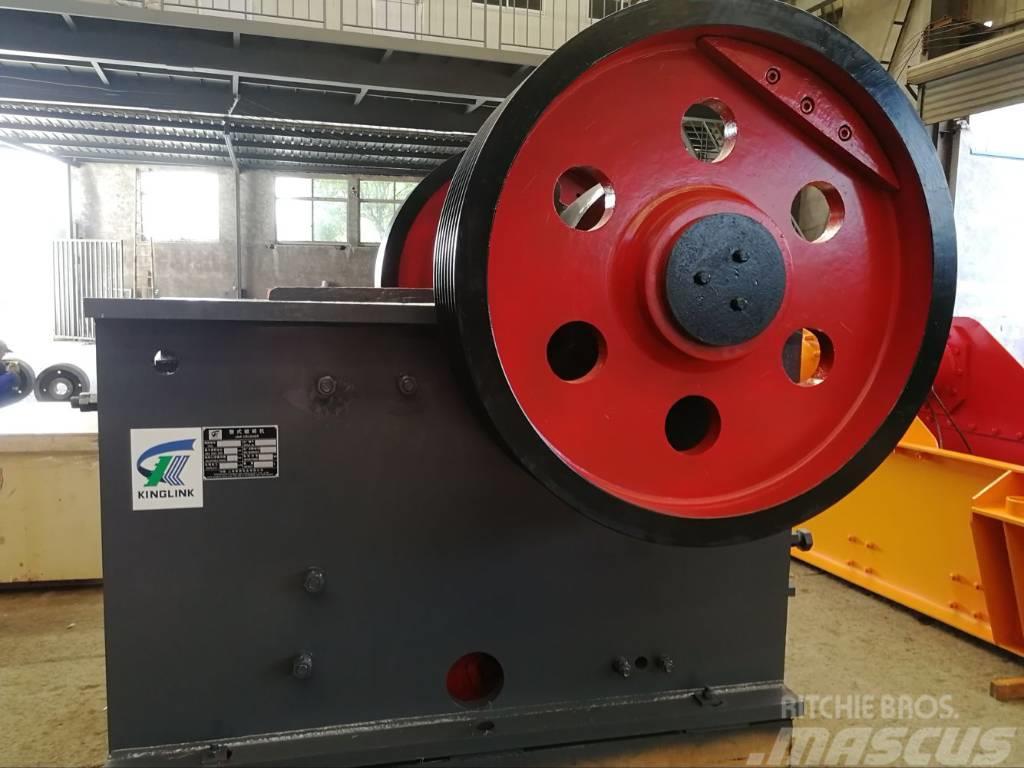 Kinglink PE-500x750 Primary Stone Jaw Crusher Knusere - anlæg
