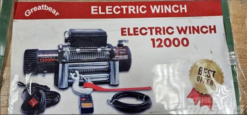  1,200 lb Electric Winch Andet - entreprenør