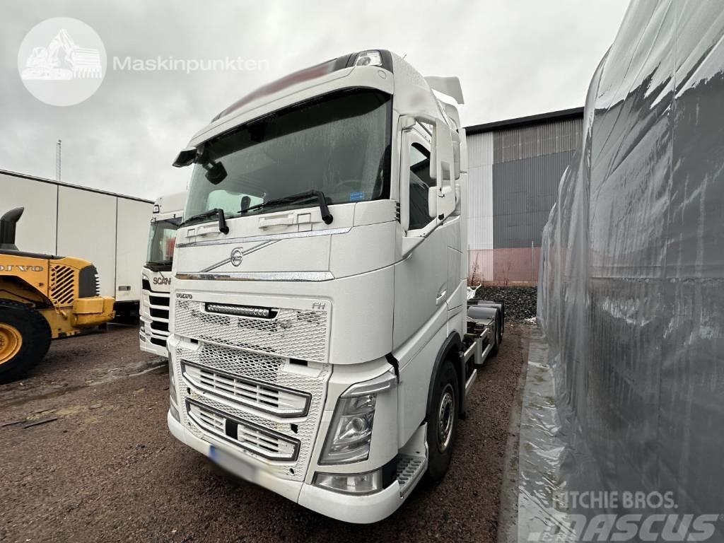 Volvo FH 13 500 Lastbiler med containerramme / veksellad