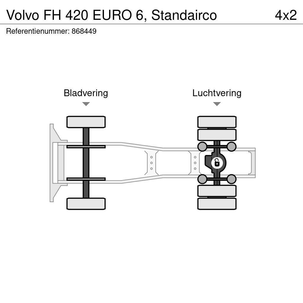 Volvo FH 420 EURO 6, Standairco Trækkere