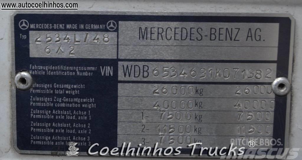 Mercedes-Benz 2534 SK Lastbil - Gardin