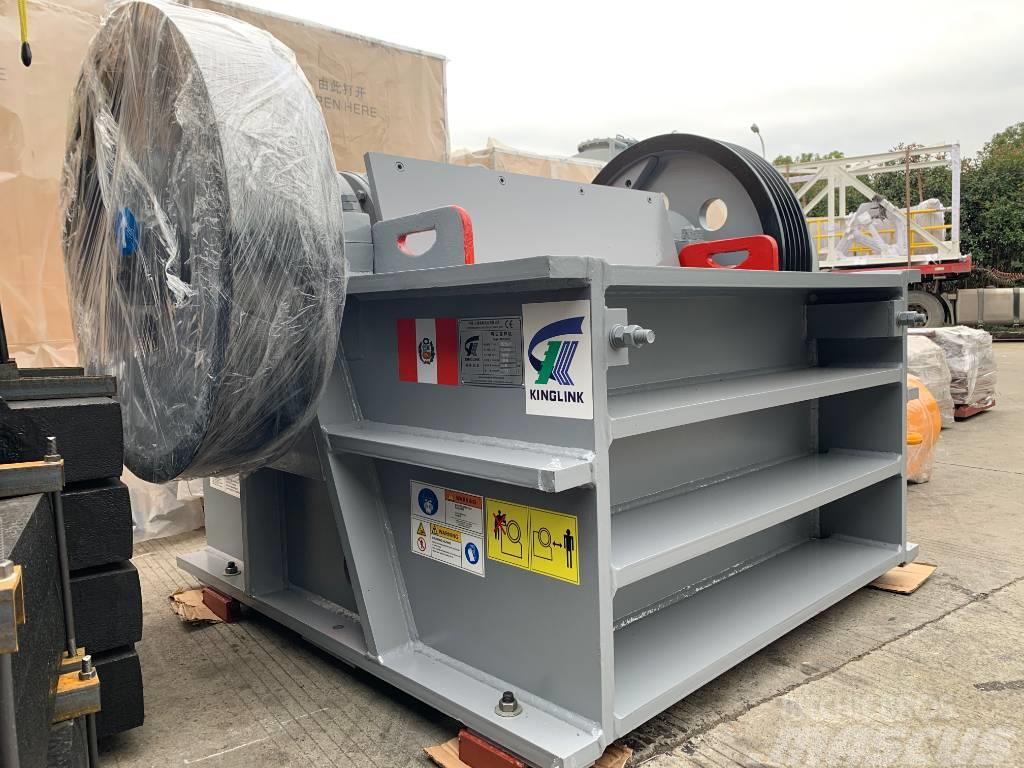 Kinglink Gator type PEX250x1200 jaw crusher  made in China Knusere - anlæg