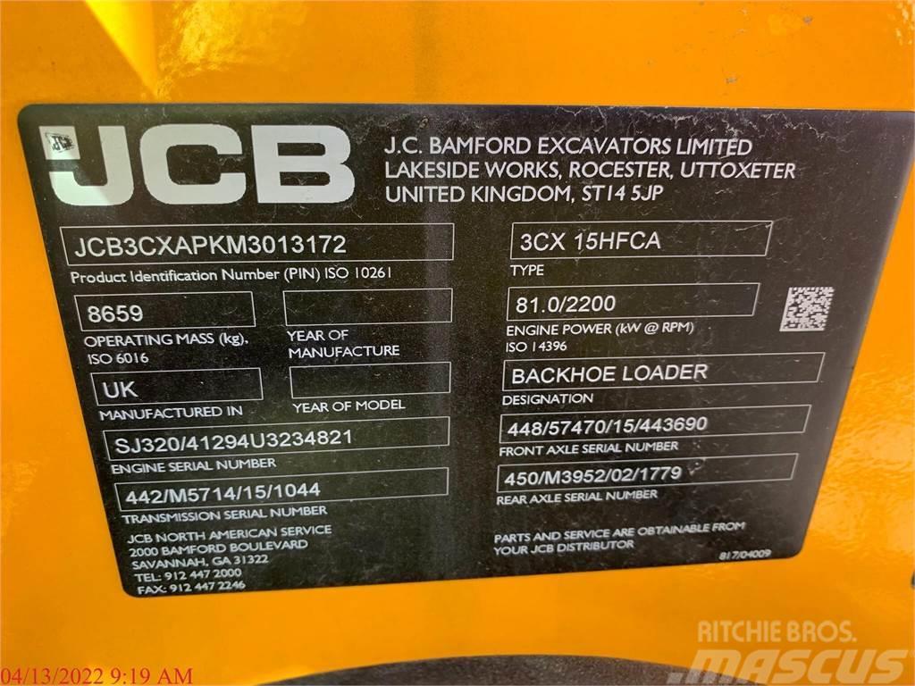 JCB 3CX15 SUPER Rendegravere