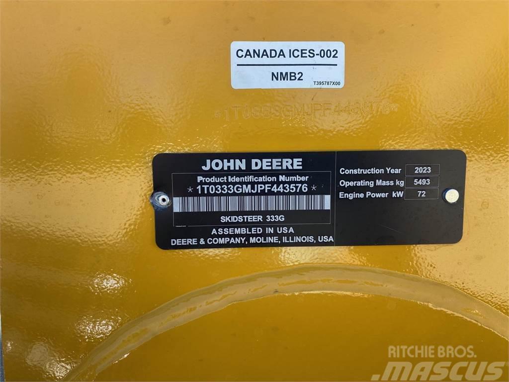John Deere 333G Minilæsser - skridstyret