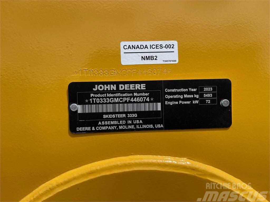 John Deere 333G Minilæsser - skridstyret