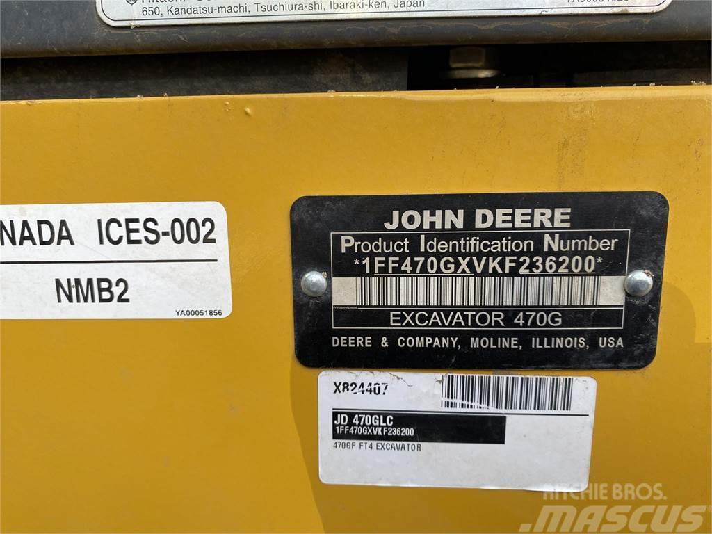 John Deere 470G LC Gravemaskiner på larvebånd