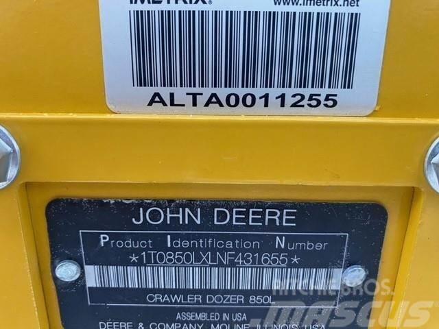 John Deere 850L LGP Bulldozer på larvebånd