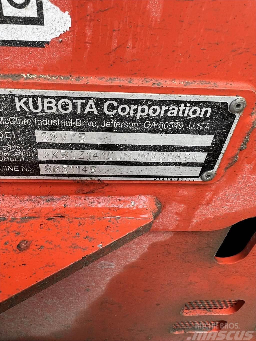 Kubota SSV75 Minilæsser - skridstyret