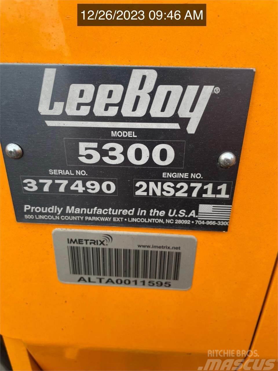 LeeBoy 5300 Asfaltudlæggere