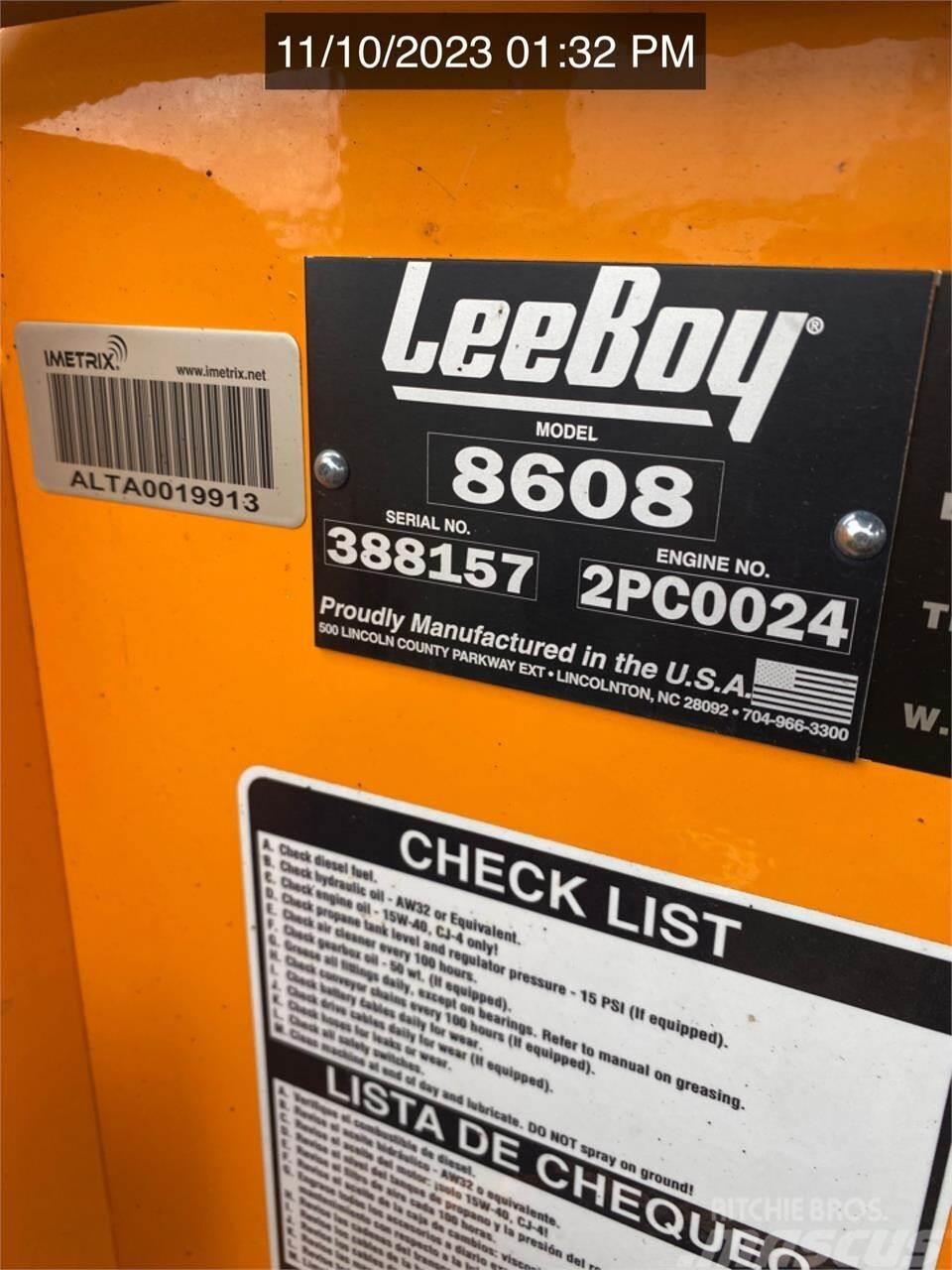 LeeBoy 8608 Asfaltudlæggere
