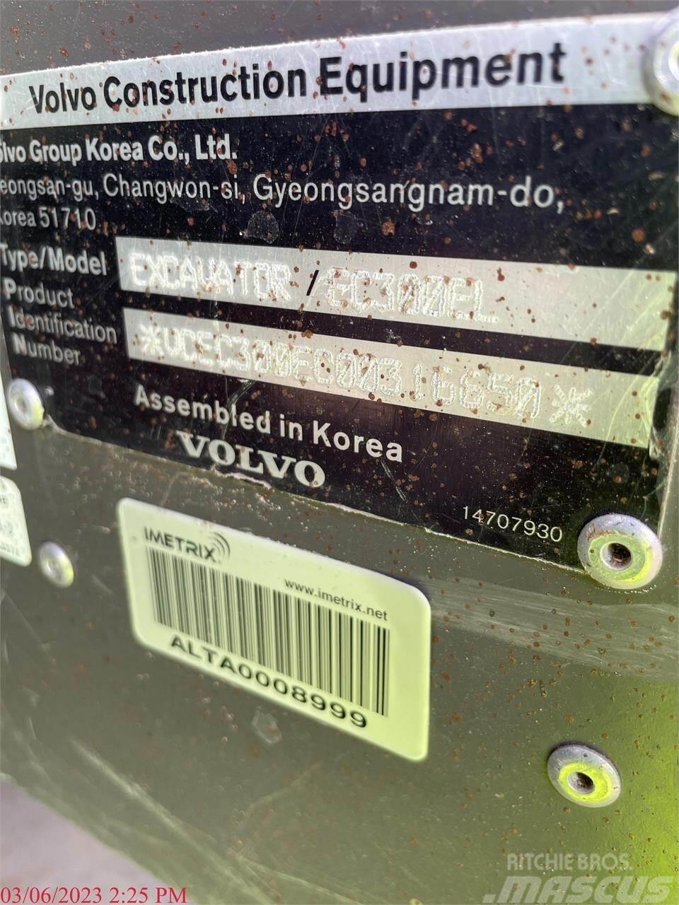 Volvo EC300EL Gravemaskiner på larvebånd