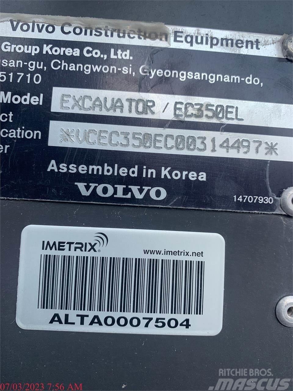 Volvo EC350EL Gravemaskiner på larvebånd