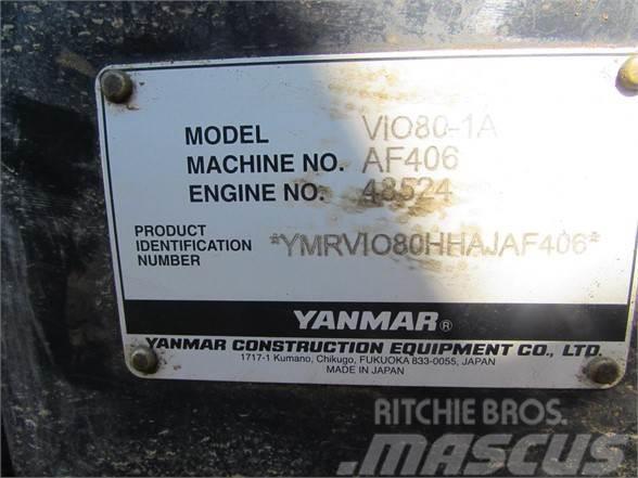 Yanmar VIO80-1A Gravemaskiner på larvebånd