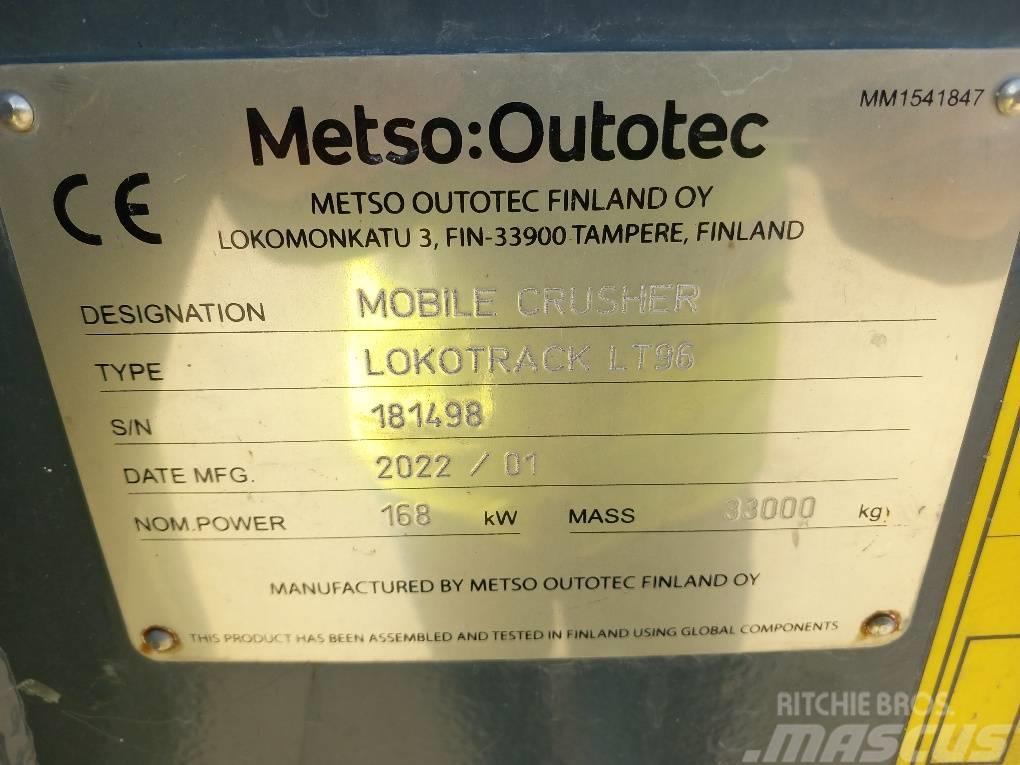 Metso Lokotrack LT 96 Mobile knusere