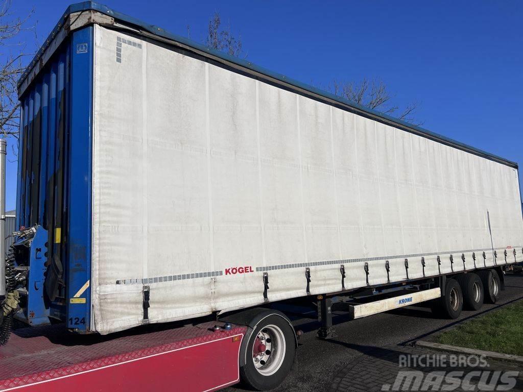 Krone SD 3x BPW 1362x248x300 Semi-trailer med Gardinsider
