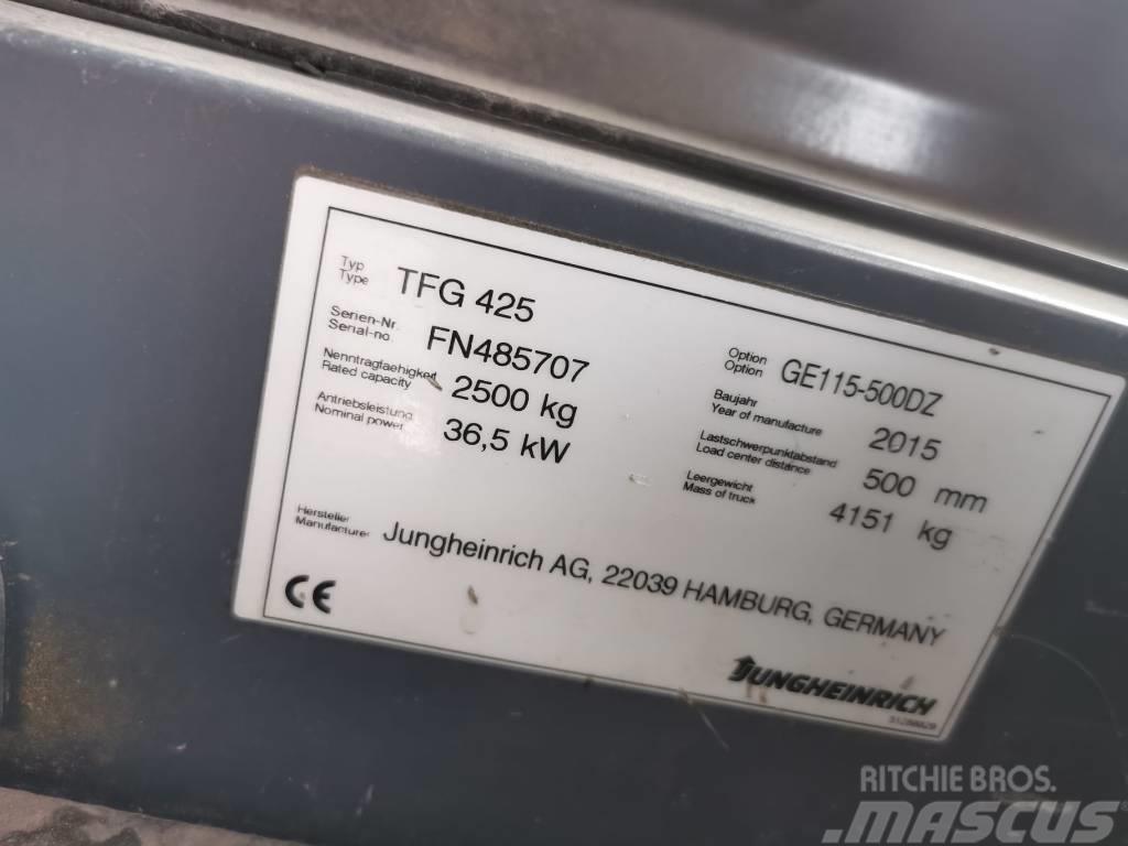Jungheinrich TFG 425 LPG gaffeltrucks