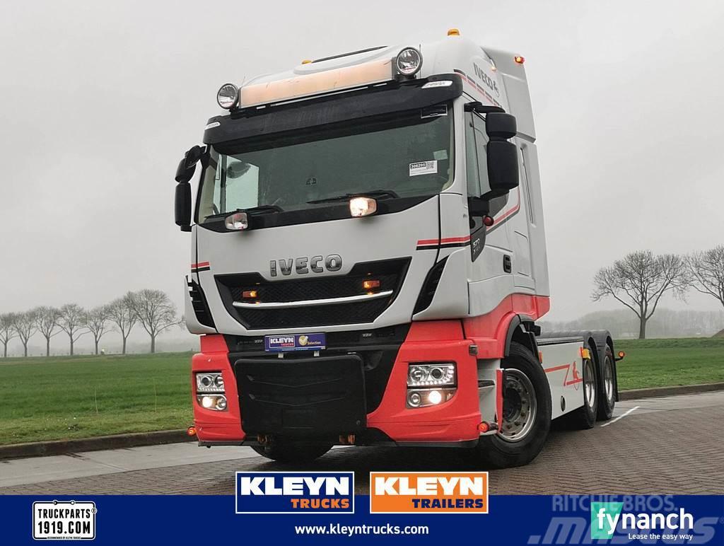 Iveco AS440S57 STRALIS 570 x  6x4 pto+hydr. Trækkere
