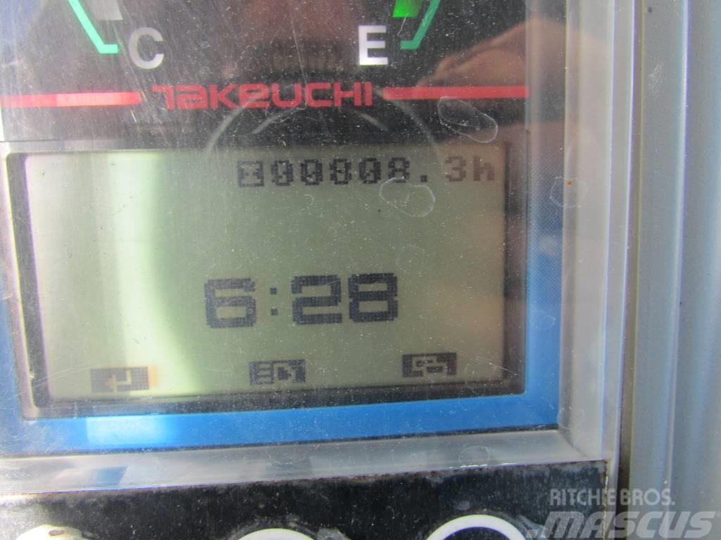 Takeuchi TB216 V4 Minibagger Powertilt 25.500 EUR netto Minigravemaskiner