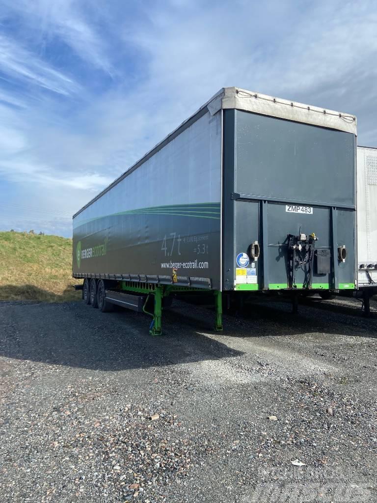 Berger CURTAIN Semi-trailer med Gardinsider