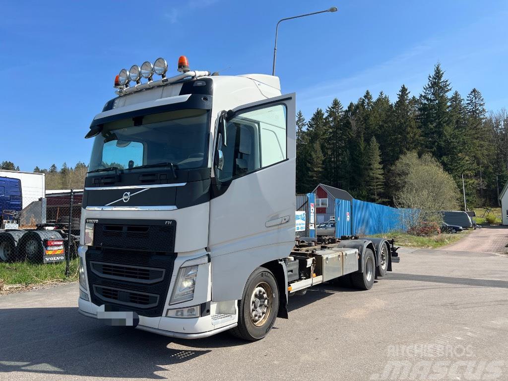 Volvo FH460 6x2 Euro 6 Lastbiler med containerramme / veksellad