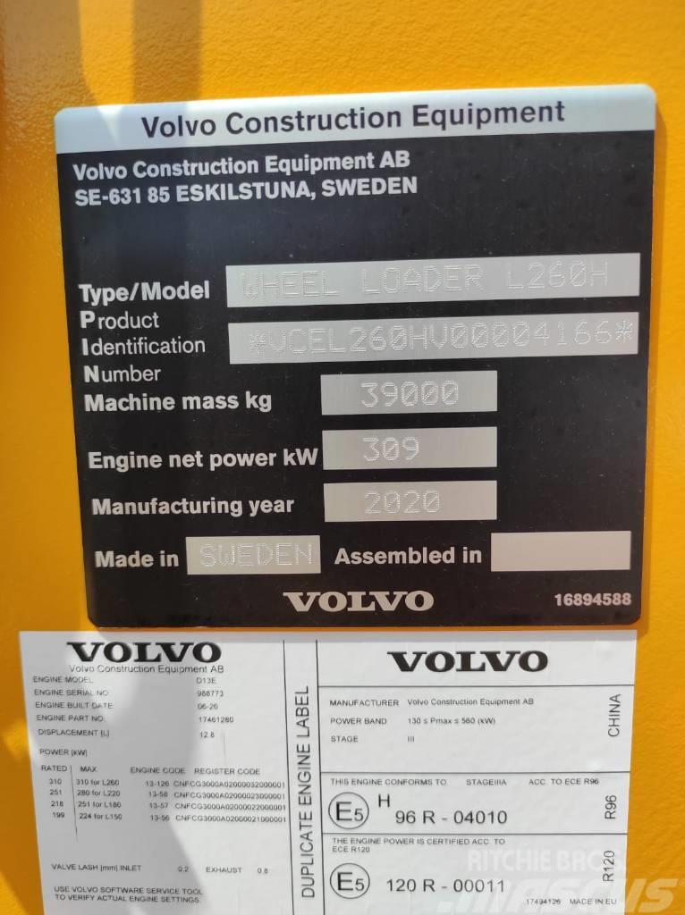 Volvo Wheel Loader L260H Læssemaskiner på hjul