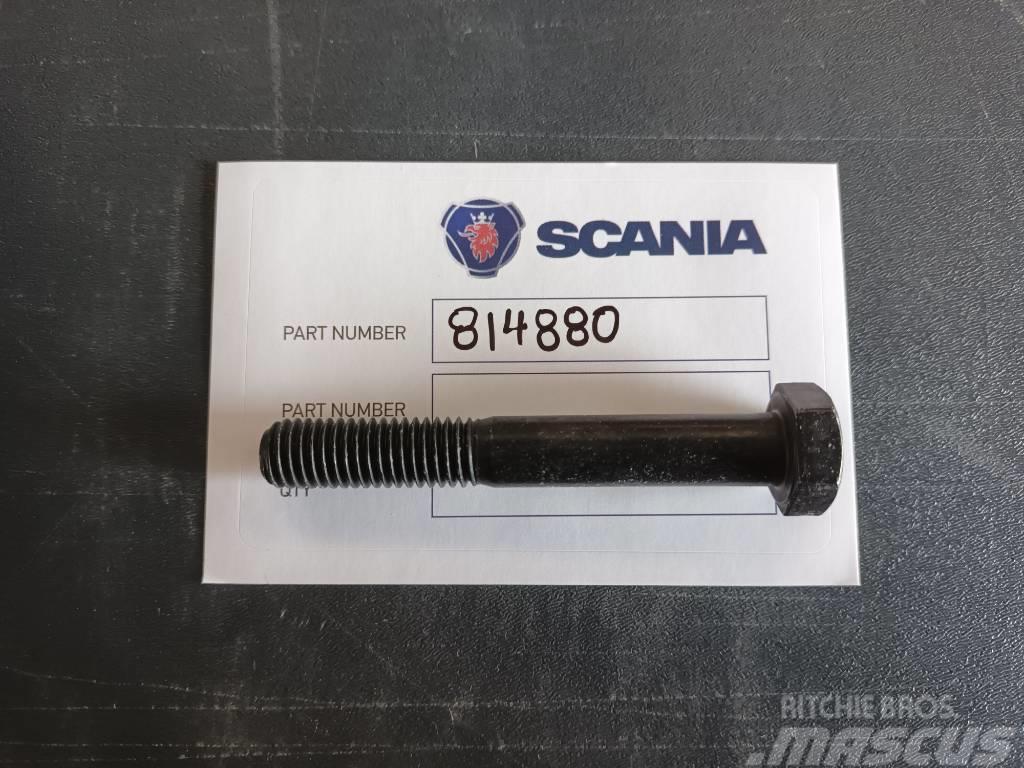 Scania HEXAGON SCREW 814880 Chassis og suspension