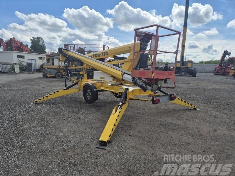 Niftylift 170HE - 17,1 m - 200 kg Trailermonterede lifte