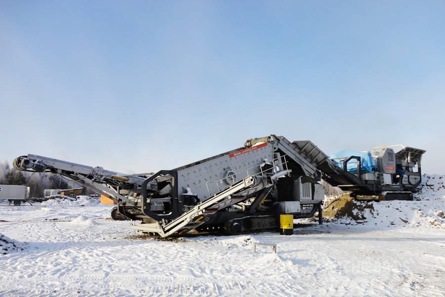 Liming 100~200tph  river stone Mobile crushing plant Knusere - anlæg