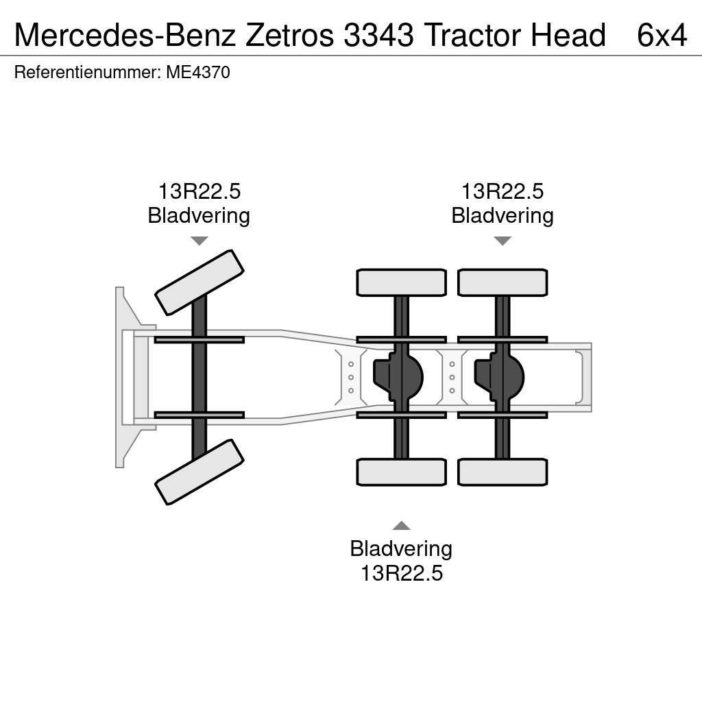 Mercedes-Benz Zetros 3343 Tractor Head Trækkere