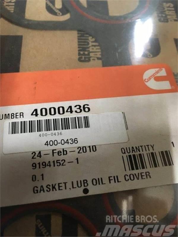 Cummins Oil Filter Gasket - 4000436 Andet tilbehør